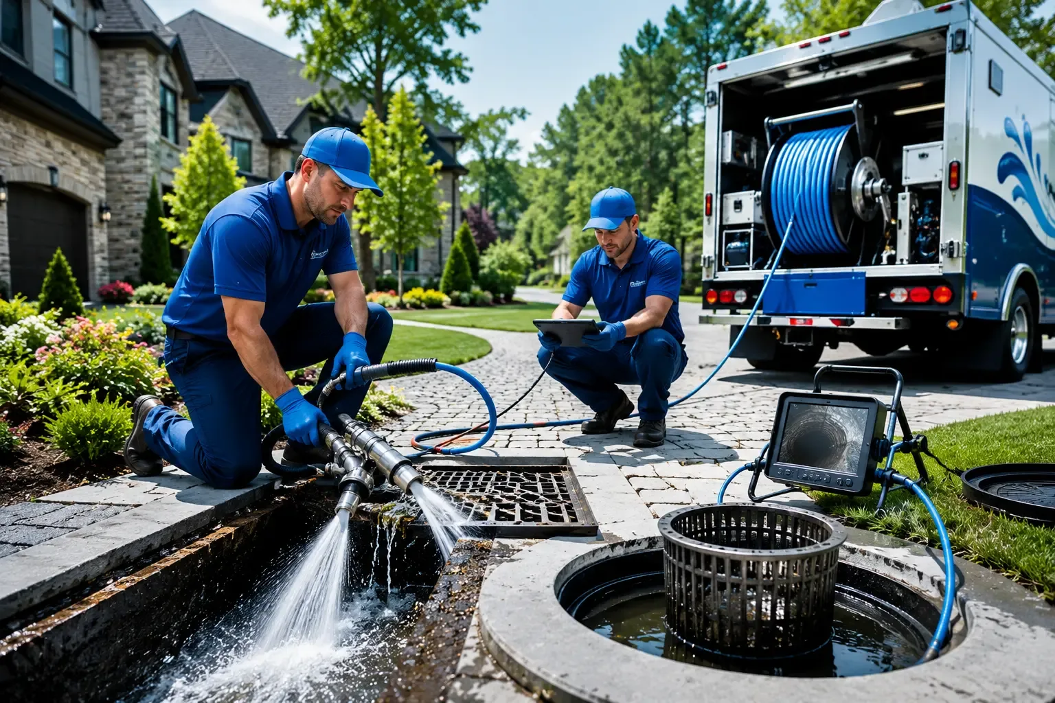 Local outdoor drain cleaning professionals in Riverside, UT